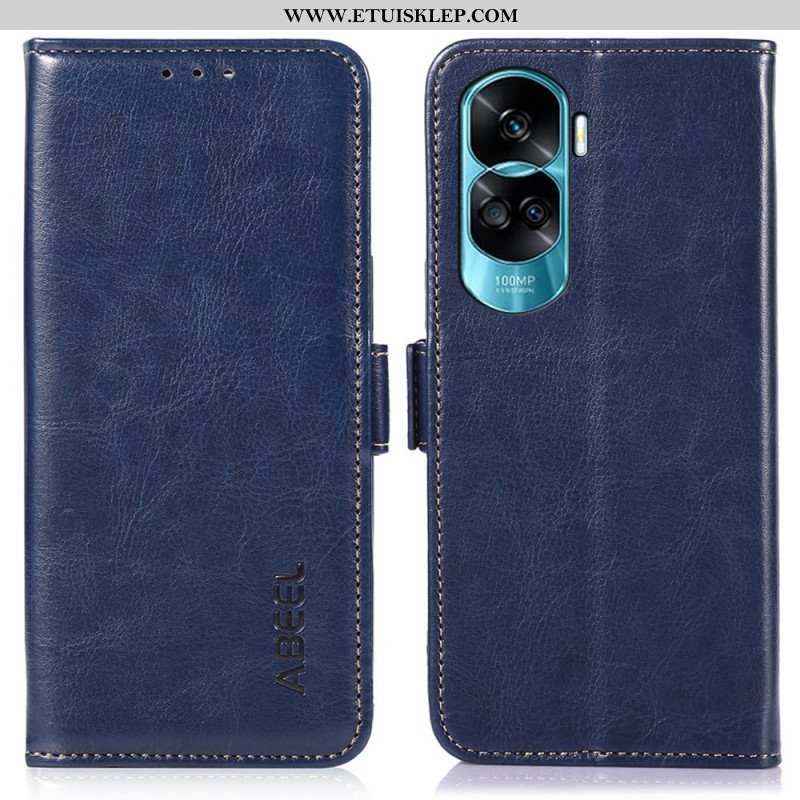 Etui Folio do Honor 90 Lite Abeel Ze Sztucznej Skóry